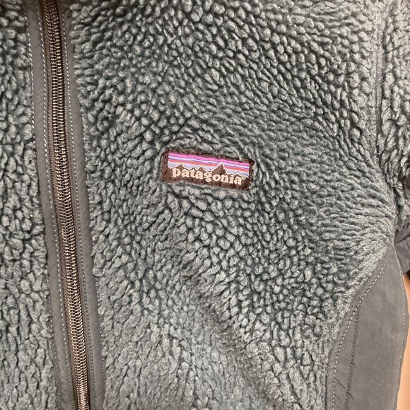 Patagonia Synchilla Fleece Full Zip Jacket Women’s Green Long Sleeve Size Small - Picture 4 of 15
